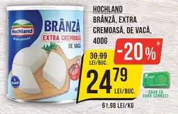 Mega Image Hochland brânză extra cremoasă de vacă Ofertă