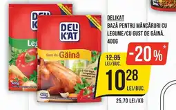 Mega Image Delikat bază pentru mâncăruri cu legume/cu gust de găină Ofertă