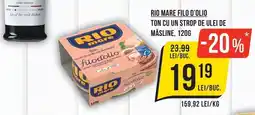 Mega Image Rio mare ton cu un strop de ulei de măsline Ofertă