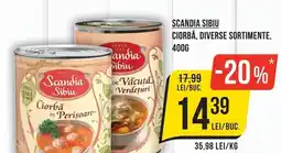 Mega Image Scandia Sibiu Ciorbă Ofertă