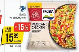 Mega Image Frosta pui mexican Ofertă