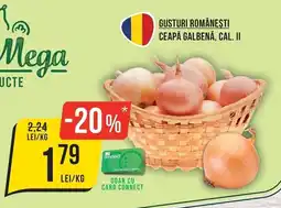 Mega Image Mega Gusturi Românești Ceapă Galbenă, Cal. II Ofertă