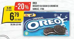Mega Image Oreo biscuiti cu cacao si cremă de vanilie Ofertă