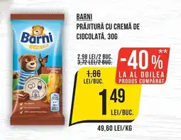 Mega Image Barni prăjitură cu cremă de ciocolată Ofertă