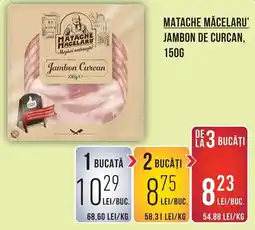 Mega Image Matache Măcelaru' Jambon de Curcan Ofertă