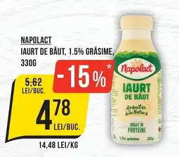 Mega Image Napolact iaurt de băut Ofertă