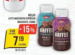 Mega Image müller latte macchiato/espresso macchiato Ofertă