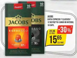 Mega Image Jacobs cafea espresso 7 classico/12 ristretto/lungo 08 intenso Ofertă