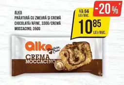 Mega Image Alka prajitura cu zmeura si crema ciocolata/afine Ofertă