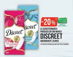 Mega Image Discreet absorbante zilnice Ofertă