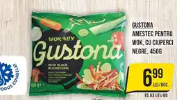 Mega Image Gustona amestec pentru wok cu ciuperci negre Ofertă