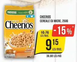 Mega Image Cheerios cereale cu miere Ofertă
