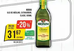 Mega Image Monini ulei de măsline, extravirgin, clasic Ofertă
