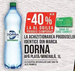 Mega Image Dorna apă plată/minerală Ofertă