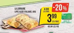Mega Image La Lorraine lipie albă italiană Ofertă