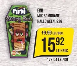 Mega Image Fini mix bomboane halloween Ofertă