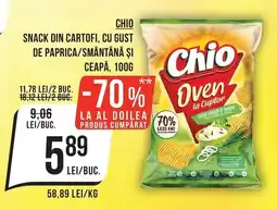 Mega Image Chio snack din cartofi Ofertă