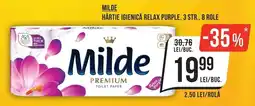 Mega Image Milde hârtie igienică relax purple Ofertă