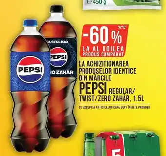 Pepsi regular twist zero zahăr