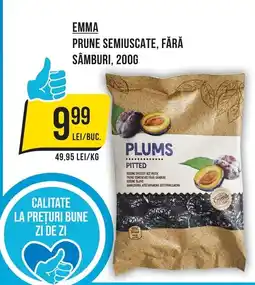 Mega Image Emma prune semiuscate, fără sâmburi Ofertă