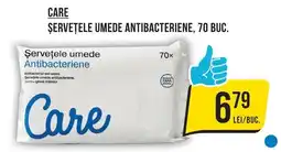 Mega Image Care șervețele umede antibacteriene Ofertă