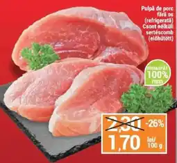Merkur Pulpă de porc fără os Ofertă
