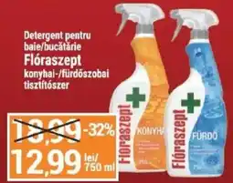 Merkur Floraszept detergent pentru baie/bucătărie Ofertă