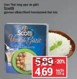 Merkur Scotti Ușor de Gătit Orez Thai Lung Ofertă