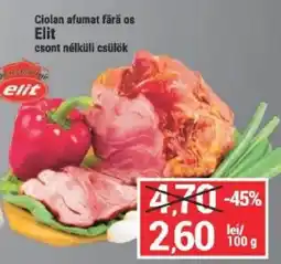Merkur Elit ciolan afumat fără os csont nélküli csülök Ofertă