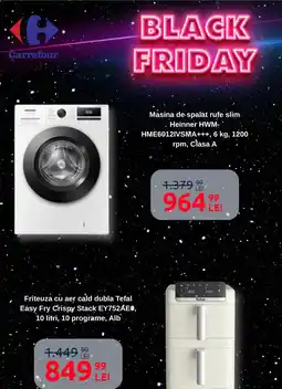 Carrefour Heinner masina de spalat rufe slim Ofertă