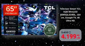 TCL Televizor Smart TCL SQD-MiniLED 65MSQLED80L