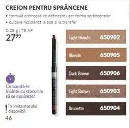 Avon Creion pentru sprâncene Ofertă