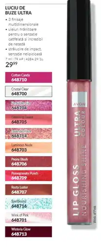 Avon Avon luciu de buze ultra Ofertă