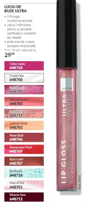 Avon luciu de buze ultra