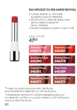 Avon Ruj infuzat cu ser anew revival Ofertă
