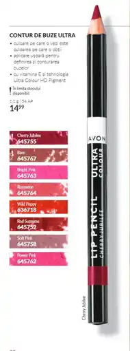 Avon Avon contur de buze ultra Ofertă