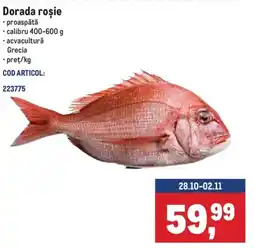 Metro Dorada roșie Ofertă