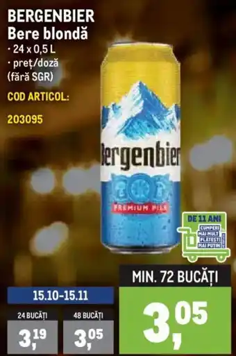 Bergenbier Bere blondă