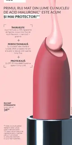 Avon Ruj mat hydramatic Ofertă