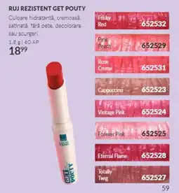 Avon Color Trend Ruj rezistent get pouty Ofertă