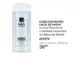 Avon Avon nail + care clean & correct enamel remover Ofertă