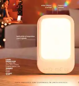 Avon Lampă Serene Glow Ofertă