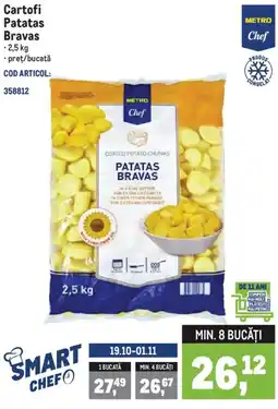 Metro Metro Chef Cartofi Patatas Bravas Ofertă