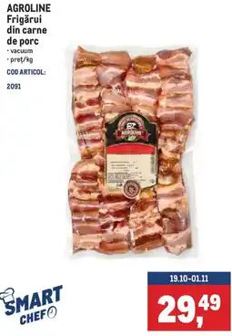 Metro Agroline frigăruie din carne de porc Ofertă