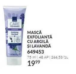 Avon Aveeno care footworks mască exfoliantă cu argilă și lavandă Ofertă