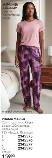 Avon Avon Pijama Margot Ofertă