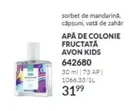 Avon Avon kids apă de colonie fructată Ofertă