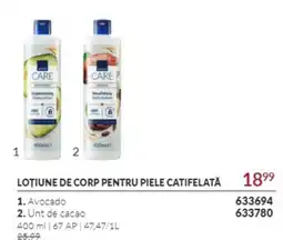 Avon Care loțiune de corp pentru piele catifelată Ofertă