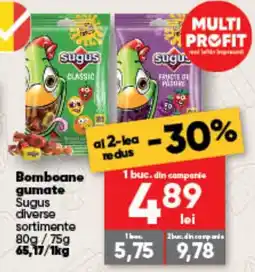 PROFI Sugus bomboane gumate diverse sortimente Ofertă