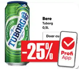 PROFI Bere Tuborg Ofertă